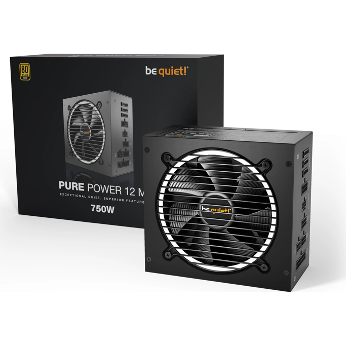 Napajanje Be Quiet 750W Pure Power 12M, Full modular, 80 PLUS Gold, ATX 3.0, BN343 - Slika 1