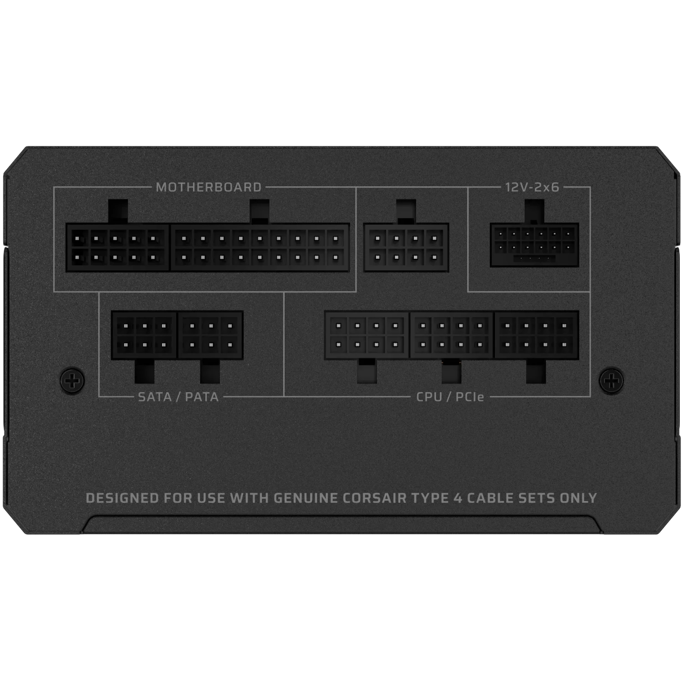 Napajanje Corsair 1000W RM1000e, Black, 2025, Full modular, 80 PLUS Gold, ATX 3.1, CP-9020297-EU - Slika 3