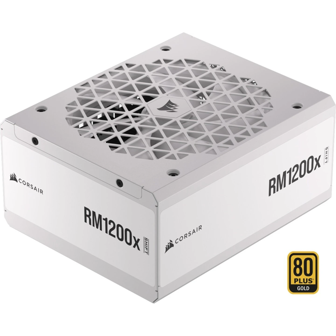 Napajanje Corsair 1200W RM1200x Shift, White, Full modular (sidewise), 80 PLUS Gold, ATX 3.0, CP-9020276-EU - Slika 3