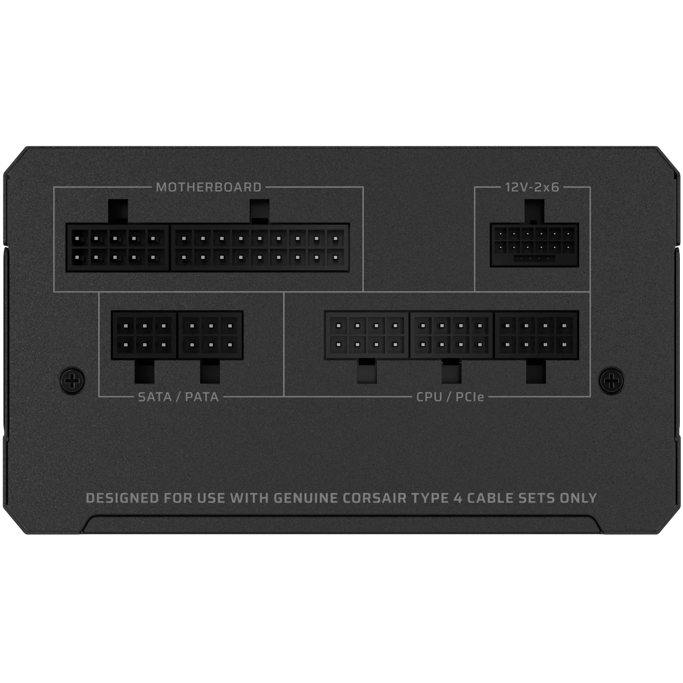 Napajanje Corsair 750W RM750e, Black, 2025, Full modular, 80 PLUS Gold, ATX 3.1, CP-9020295-EU - Slika 3