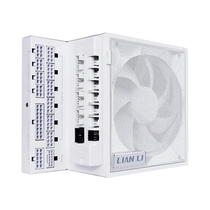 Napajanje Lian Li 1200W EDGE, White, Full modular, 80 PLUS Gold, ATX 3.1, HUB, EG1200G WHITE - Slika 1