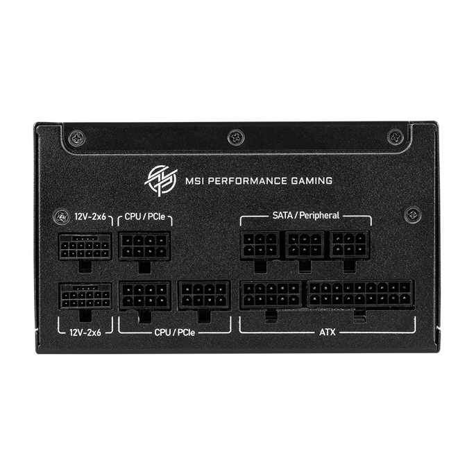 Napajanje MSI 1000W MPG A1000GS, Full modular, 80 PLUS Gold, ATX 3.1, MPG_A1000GS_PCIE5 - Slika 4