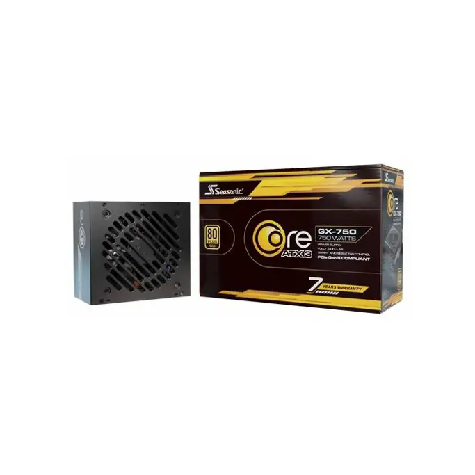 Napajanje Seasonic 750W CORE GX 750, Full modular, 80 PLUS Gold, ATX 3.1, SRP-CGX751-A5A32SF - Slika 1