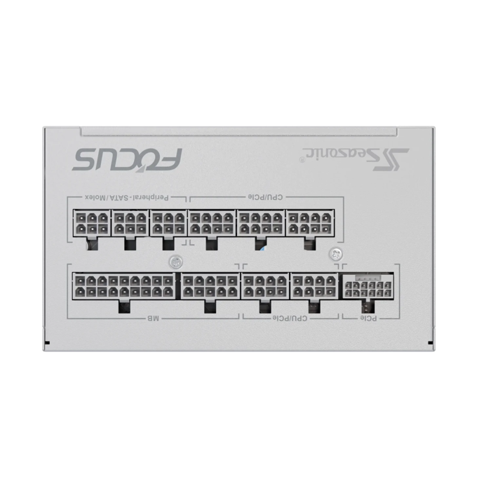 Napajanje Seasonic 850W FOCUS GX 850, White, Full modular, 80 PLUS Gold, ATX 3.1, FOCUS-GX-850-V4-WHITE - Slika 5