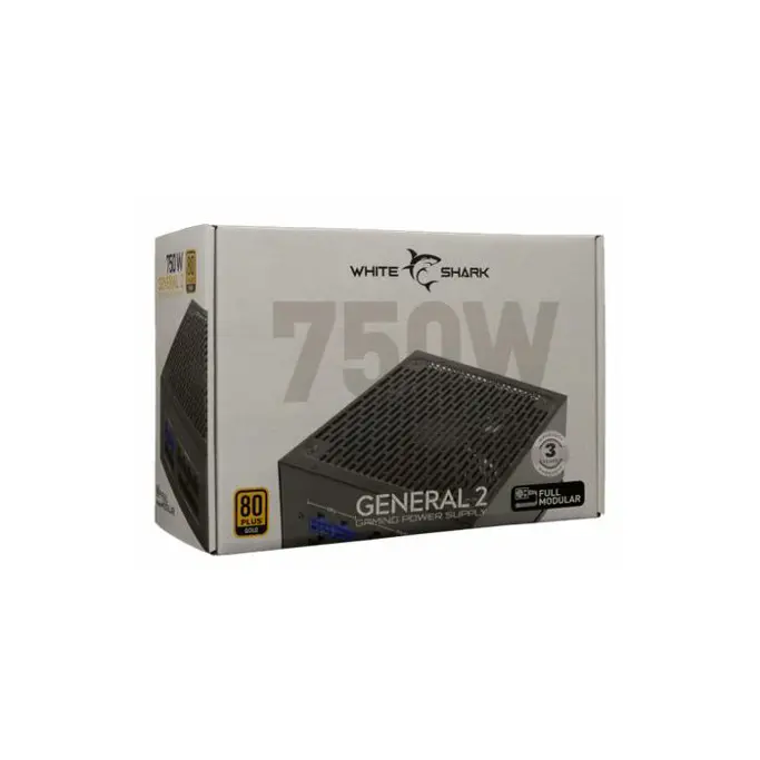 Napajanje White Shark 750W GPSU-750M GENERAL-2, Full Modular, 80 PLUS Gold - Slika 1