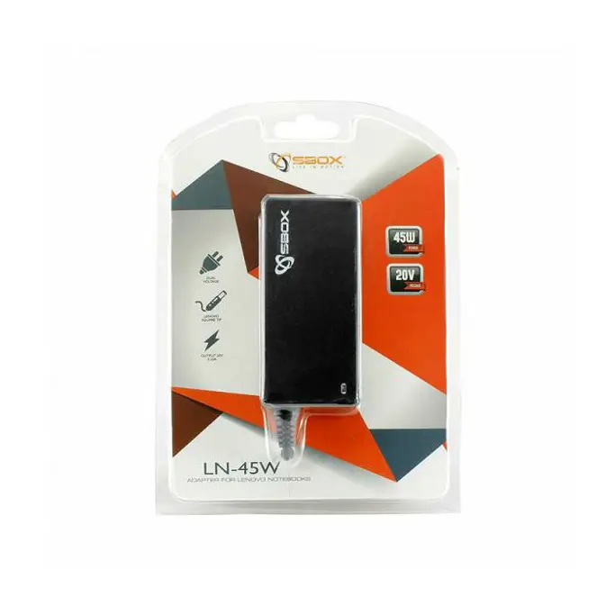 Naponski adapter Sbox Lenovo 45W, 20V/2.25A, 4.0mm x 1.7mm - Slika 1