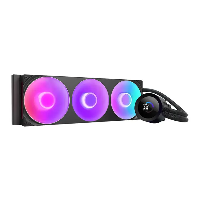 NZXT vodeno hlađenje Kraken 360 Plus RGB Black, 360mm, RL-KR360-B2 - Slika 4