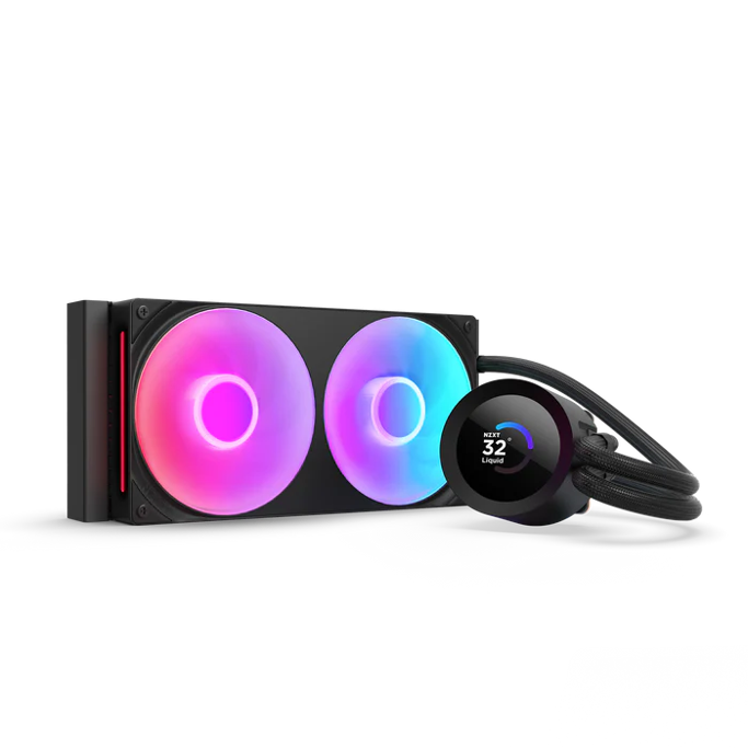 NZXT vodeno hlađenje Kraken Plus 240 RGB, LCD, 240mm, RL-KR240-B2 - Slika 1