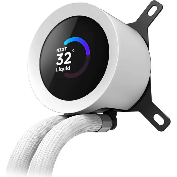NZXT vodeno hlađenje Kraken Plus 360 RGB, LCD, 360mm, White, RL-KR360-W2 - Slika 4