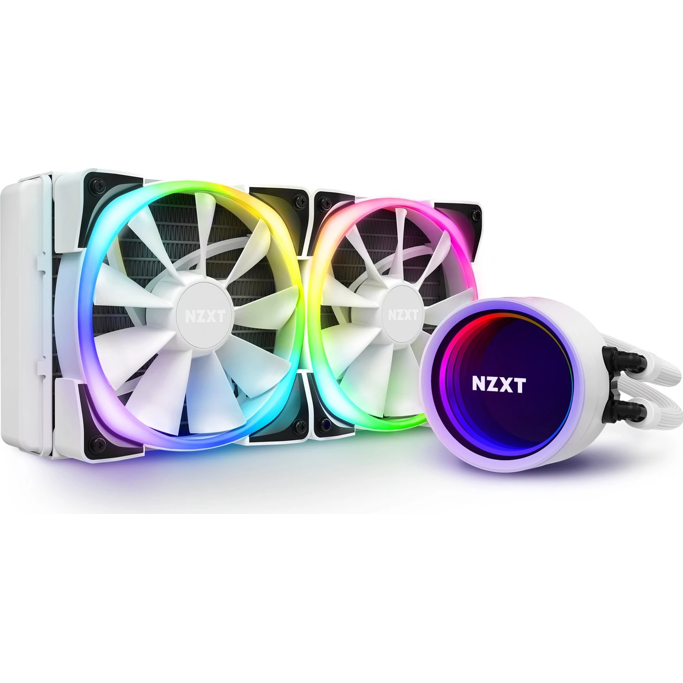 NZXT vodeno hlađenje Kraken X53 RGB White, 240mm, RL-KRX53-RW - Slika 1