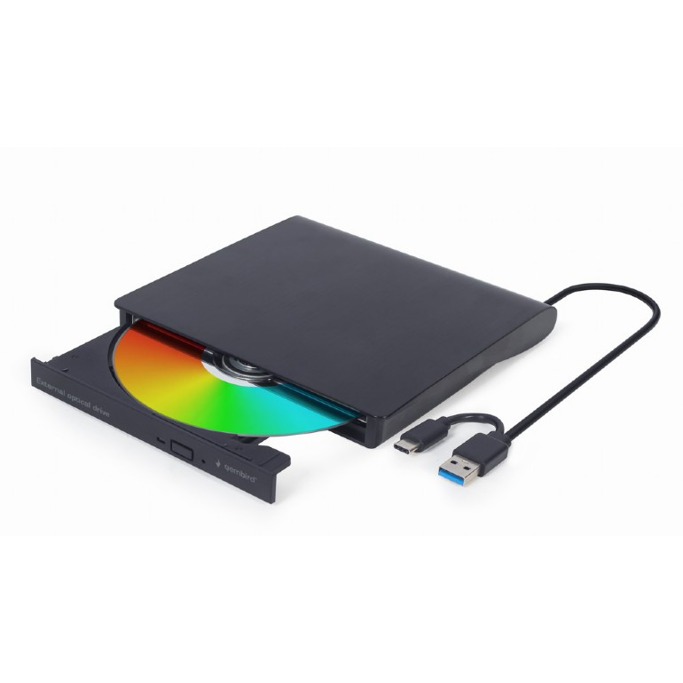 Eksterni optički uređaj Gembird DVD-USB-031, DVDRW, USB - Slika 1