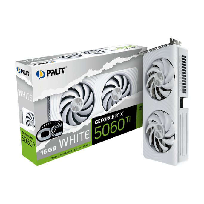 Palit RTX5060Ti White, 16GB GDDR7, NVIDIA GeForce, NE7506TU19T1-GB2061M - Slika 11