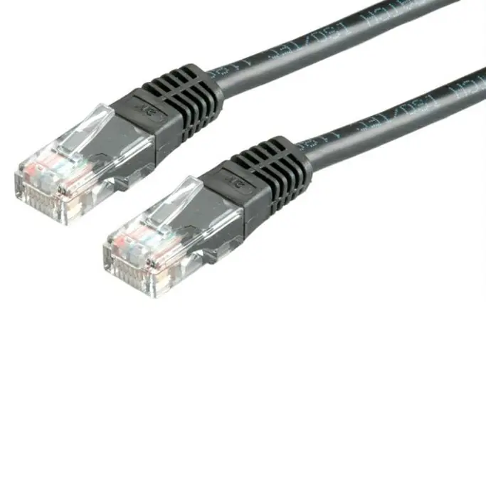 Patch kabel UTP CAT6 5m (Crni) Roline, 21.99.1565 - Slika 1