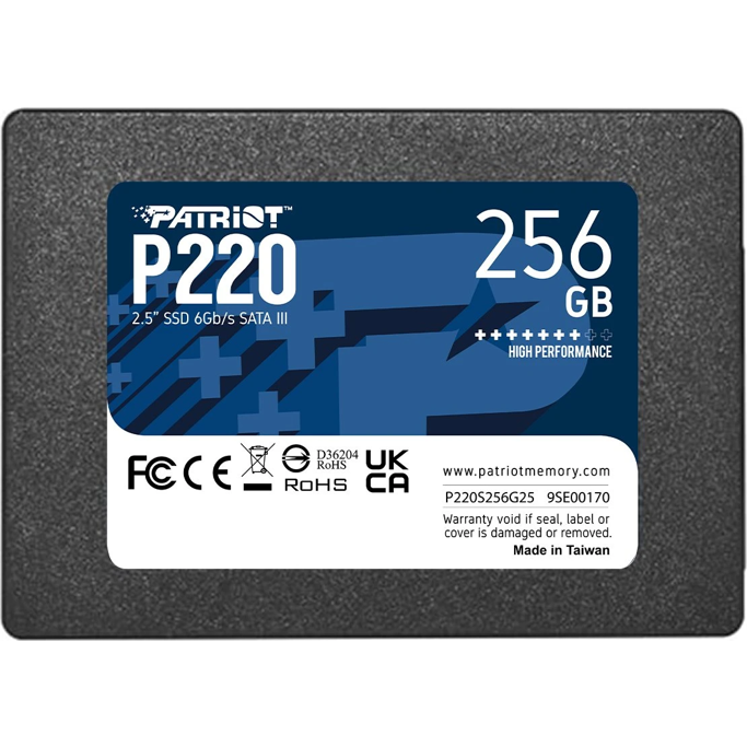 Patriot SSD 256GB P220 2.5" SATA, P220S256G25 - Slika 1