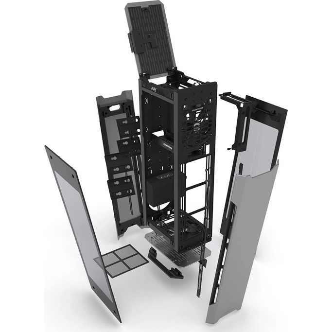 Phanteks Mini ITX Enthoo Evolv Shift X Anthracite, glass window, PH-ES217XE_AG - Slika 4