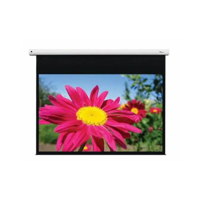 Platno Optoma DE-1109EGA, 109" (234x146cm), 16:10, zidno/stropno, električno - Slika 1