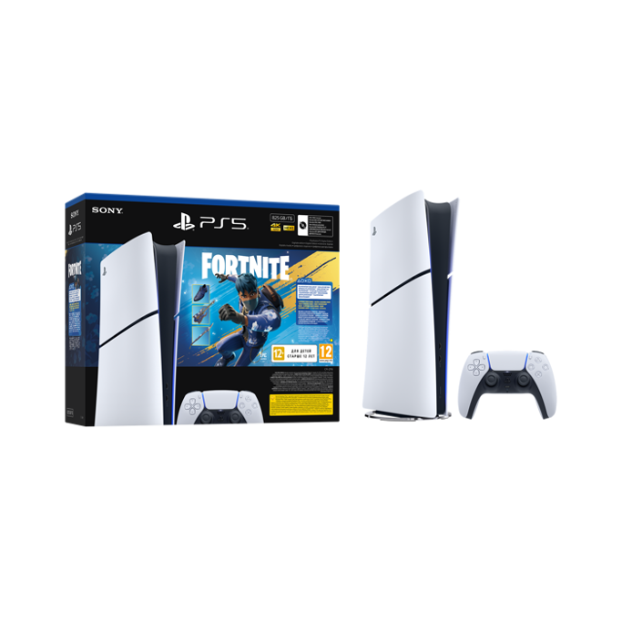 PlayStation 5 Slim Digital Edition E chassis + Fortnite Flowering Chaos VCH - Slika 2
