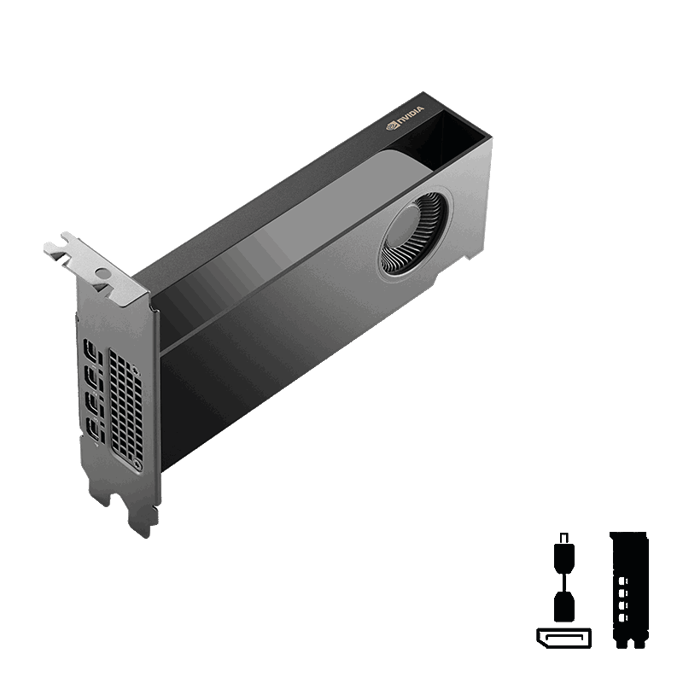 PNY RTX PRO 2000 Blackwell, 16GB GDDR7 ECC, NVIDIA, VCNRTXPRO2000-SB - Slika 1