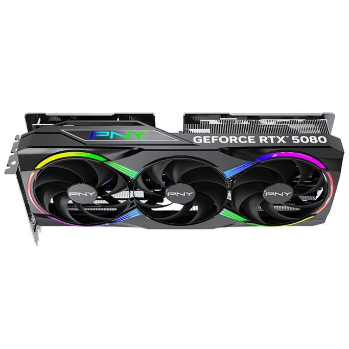 PNY RTX5080 OC Triple Fan, 16GB GDDR7, NVIDIA GeForce,VCG508016TFXPB1-O - Slika 1