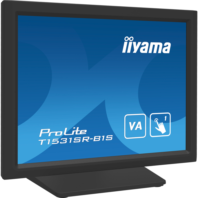 POS monitor Iiyama ProLite T1531SR-B1S, 15", VA, Resistive Touch (5-wire), 4:3, IP54 Front, HDMI/DP/VGA - Slika 2
