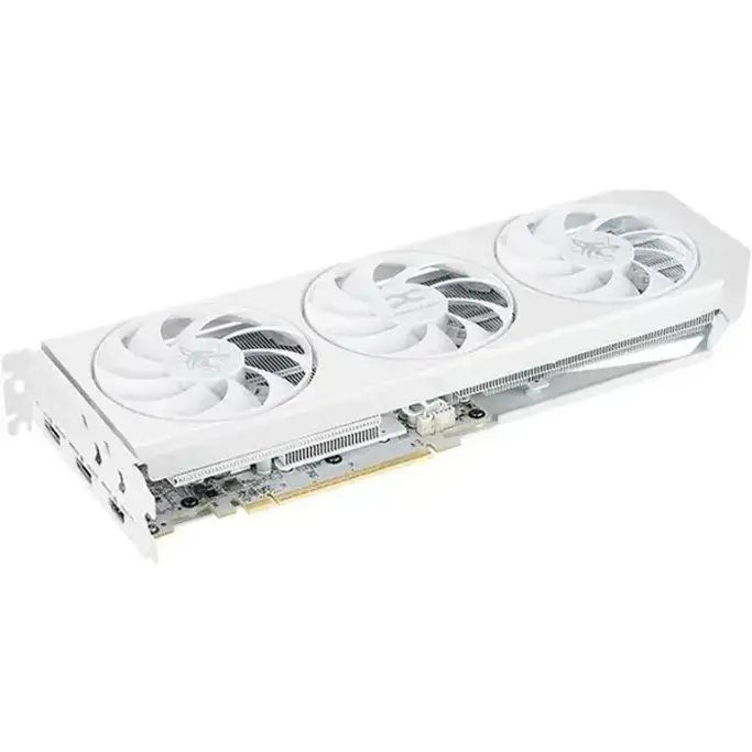 PowerColor RX9060XT Hellhound Spectral OC, 16GB GDDR6, AMD Radeon, RX9060XT 16G-L/OC/WHITE - Slika 4