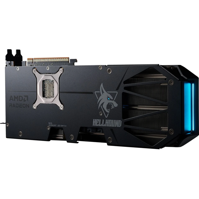 PowerColor RX9070GRE Hellhound OC, 12GB GDRR6, AMD Radeon, RX9070GRE 12G-L/OC - Slika 7