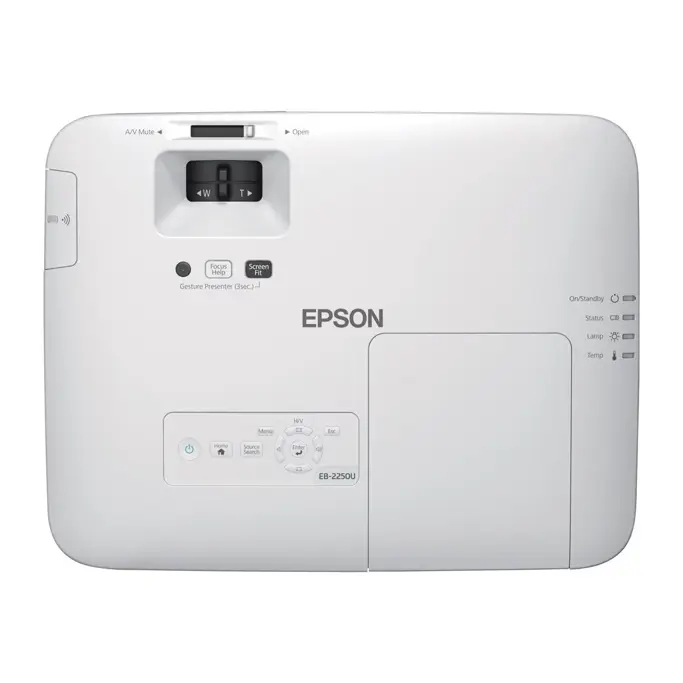 Projektor Epson EB-2250U, 3LCD, WiFi, 1920x1200, 5000LM, HDMIx2, LAN, zvučnik, bijeli, V11H871040 - Slika 8