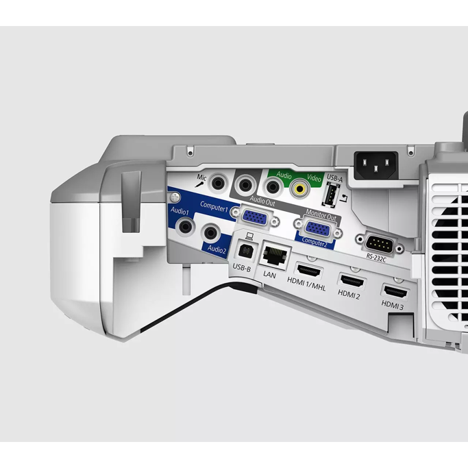 Projektor Epson EB-685W, 3LCD, 1280x800, 3500LM, HDMIx3, LAN, zvučnik, bijeli, V11H744040 - Slika 14