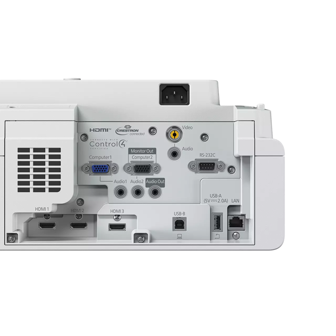 Projektor Epson EB-760W, 3LCD, 1280x800, 4100LM, HDMIx3, LAN, zvučnik, bijeli, V11HA81080 - Slika 9