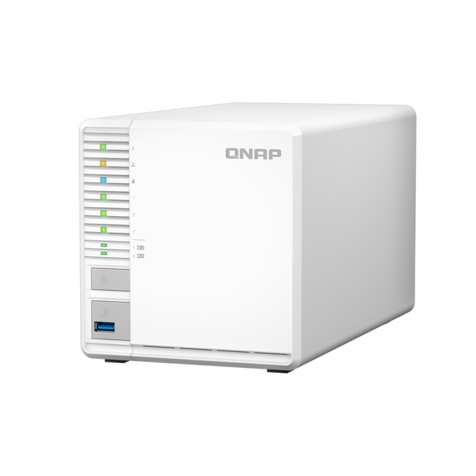 QNAP NAS TS-364, Celeron N5095 2.9GHz (4 Core), 8GB, 3-bay, 1x2.5Gb LAN, TS-364-8G - Slika 1
