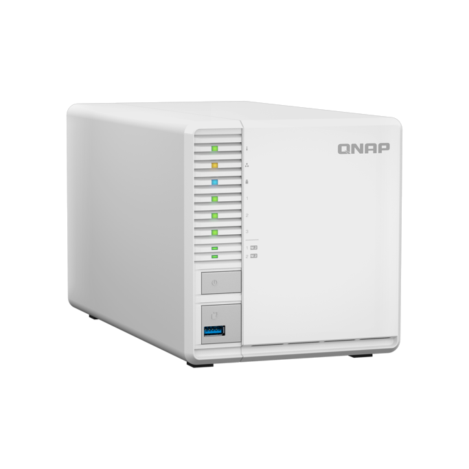 QNAP NAS TS-364, Celeron N5095 2.9GHz (4 Core), 8GB, 3-bay, 1x2.5Gb LAN, TS-364-8G - Slika 3