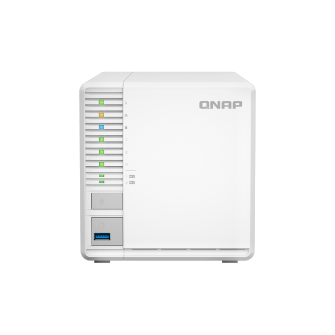 QNAP NAS TS-364, Celeron N5095 2.9GHz (4 Core), 8GB, 3-bay, 1x2.5Gb LAN, TS-364-8G - Slika 2