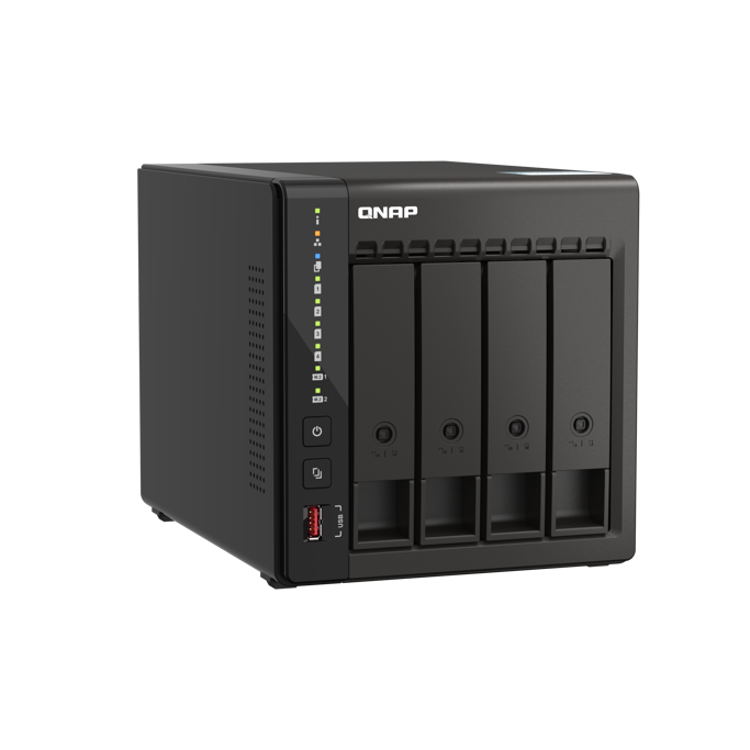 QNAP NAS TS-453E, 8GB, Celeron J6412 (4 Core), 4-bay, 2x2.5Gb LAN, TS-453E-8G - Slika 3