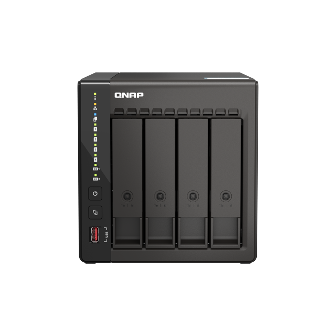 QNAP NAS TS-453E, 8GB, Celeron J6412 (4 Core), 4-bay, 2x2.5Gb LAN, TS-453E-8G - Slika 2