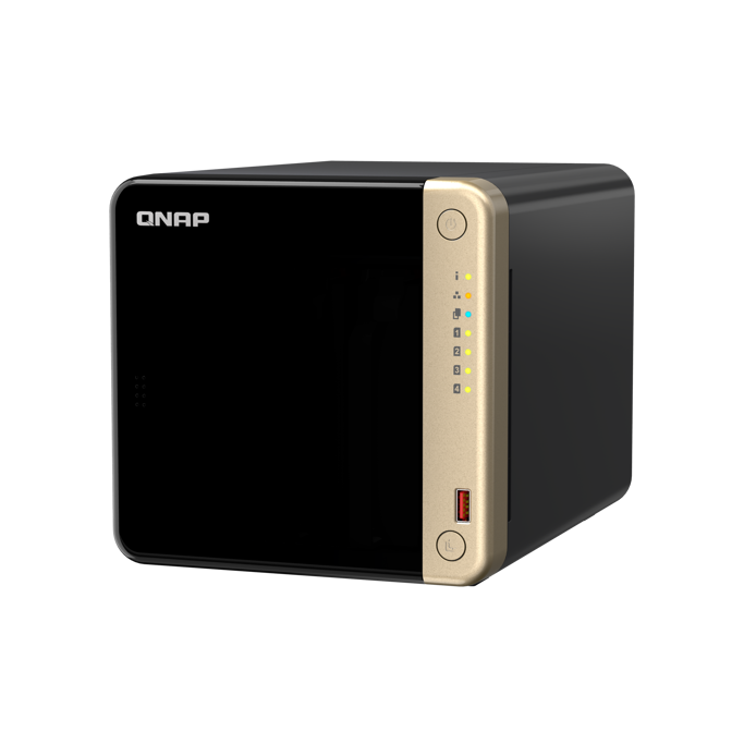 QNAP NAS TS-464, Celeron N5095 2.9GHz (4 Core), 8GB, 4-bay, 2x2.5Gb LAN, TS-464-8G - Slika 1