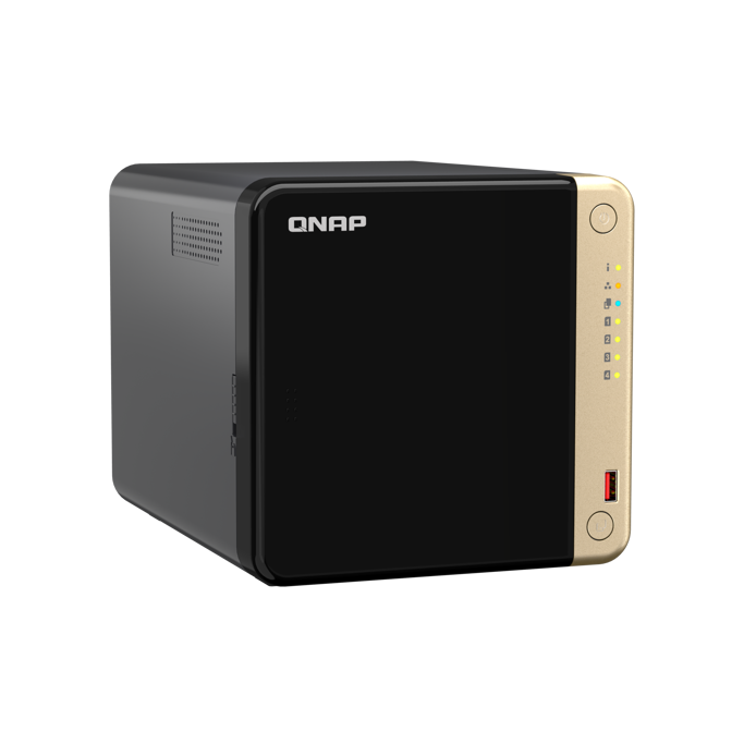 QNAP NAS TS-464, Celeron N5095 2.9GHz (4 Core), 8GB, 4-bay, 2x2.5Gb LAN, TS-464-8G - Slika 3