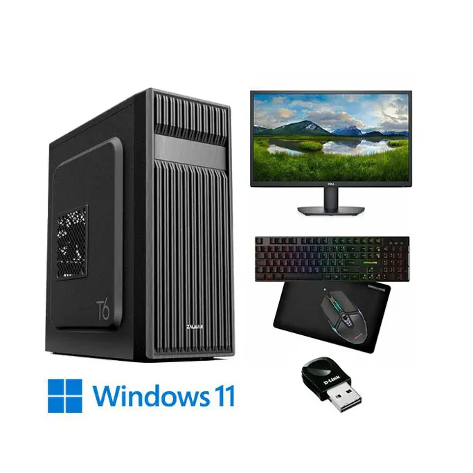 Računalo ADM komplet /monitor 24" IPS/periferija Business BK19 Intel Core i5-11400, 16GB DDR4, 500GB SSD NVMe, Intel UHD Graphics 730, Windows 11 Pro - Slika 1