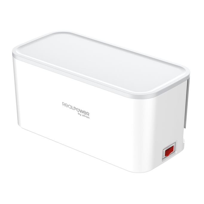 RealPower PowerBox 522, 5 utičnica/1.5m sa prekidačem, 2xUSB-A/2xUSB-C, bijela - Slika 1