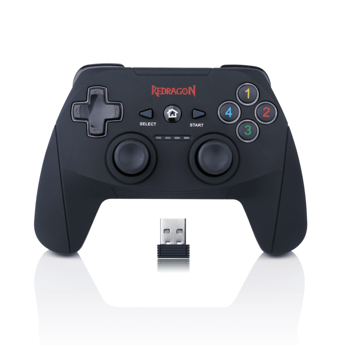 Redragon Gamepad G808 Harrow, bežični, crni (PC/PS3) - Slika 1