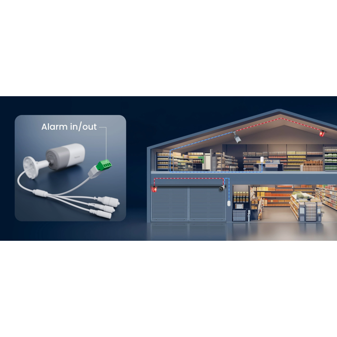 Reolink PoE Bullet Camera RP-PCB8MZ 8MP UHD, Color Night Vision 4K Security Camera - Slika 4