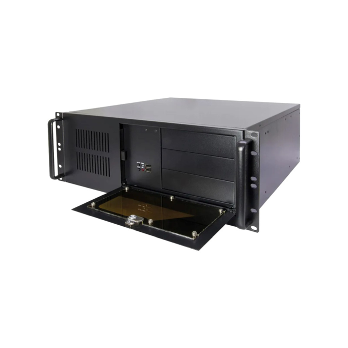 Roline Rack kućište VALUE 19" 4U, industrijsko Rack-Mount serversko kućište, STD, crno, 19.99.0104, 88887178 - Slika 1