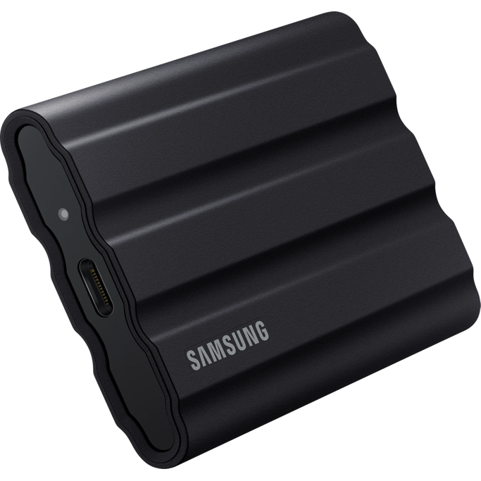 Samsung 1TB, USB-C, USB 3.2 Gen 2, T7 Shield, Black, MU-PE1T0S/EU - Slika 2