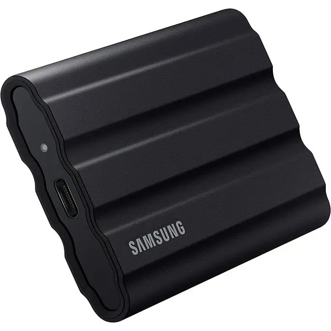 Samsung SSD 1TB 2.5" USB-C, T7 Shield, Black MU-PE1T0S/EU - Slika 1