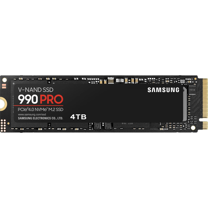 Samsung SSD 4TB 990 PRO M.2, PCIe 4.0 x4, MZ-V9P4T0BW, 2.4PB TBW - Slika 1