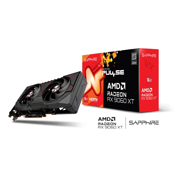 Sapphire RX9060XT Pulse, 16GB GDDR6, AMD Radeon, 11350-03-20G - Slika 3