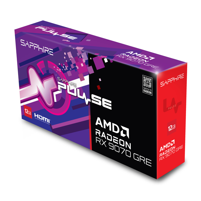 Sapphire RX9070 GRE Pulse Gaming OC, 12GB GDDR6, AMD Radeon, 11354-01-20G - Slika 7