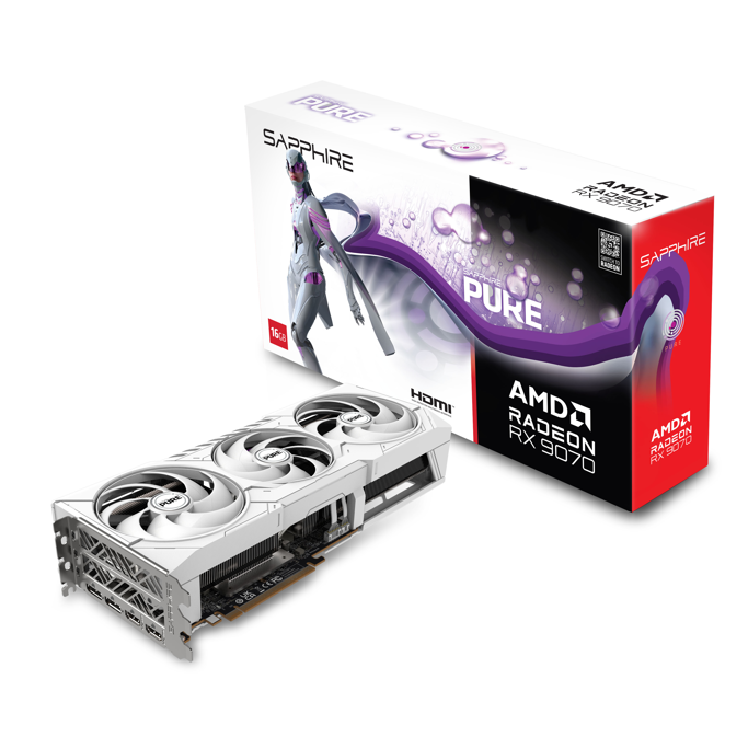 Sapphire RX9070 Pure OC, 16GB GDDR6, AMD Radeon, 11349-02-20G - Slika 9