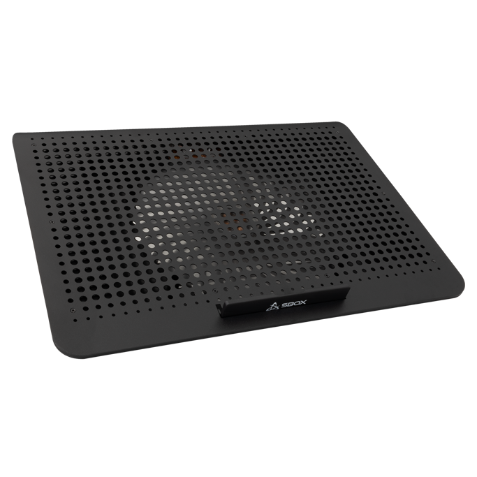 SBOX hladnjak za laptop do 17.3", CP-28, Black - Slika 4