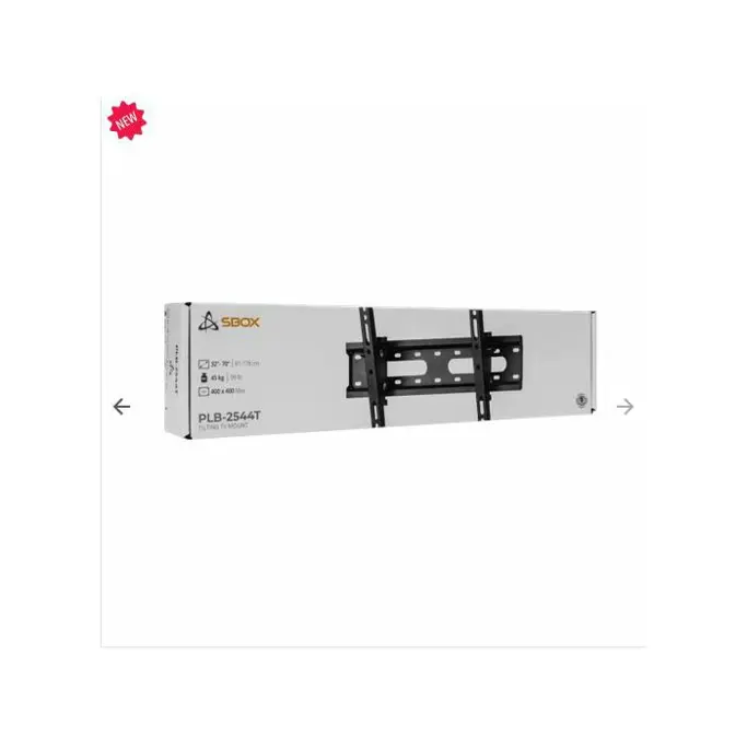 SBOX zidni nosač nagibni, 32"-70", do 45kg, PLB-2544T-2 - Slika 8