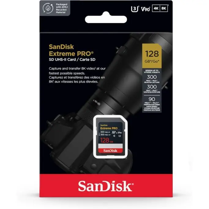 SD 128GB SanDisk Extreme PRO, SDSDXDM-128G-GN4IN - Slika 6